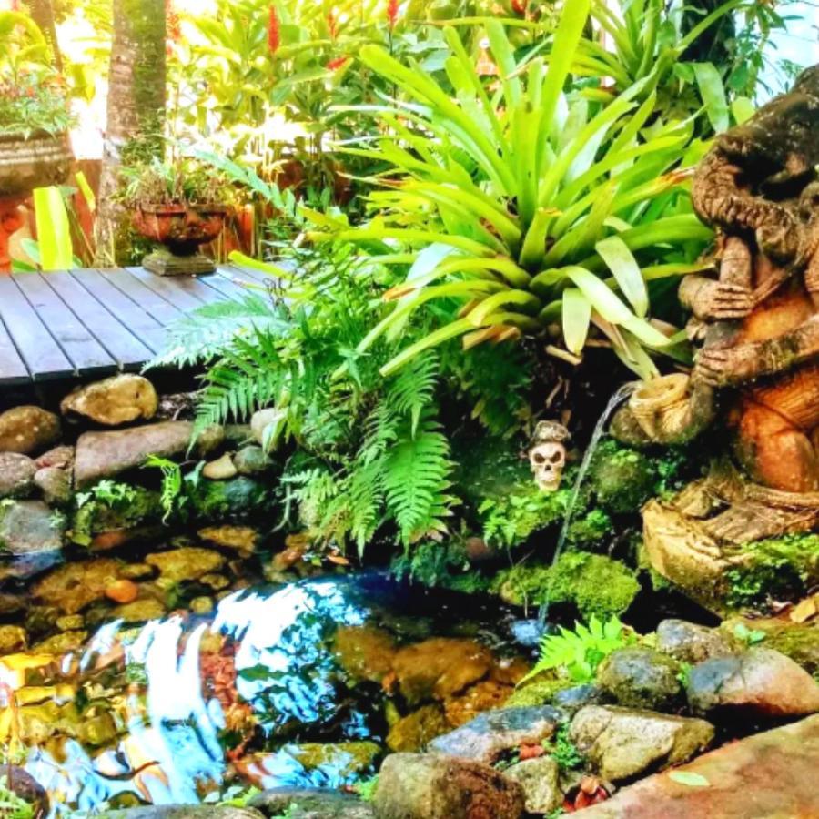 Ganesh Chalés Praia de Boraceia Esterno foto